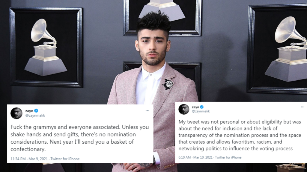 zayn-on-grammy